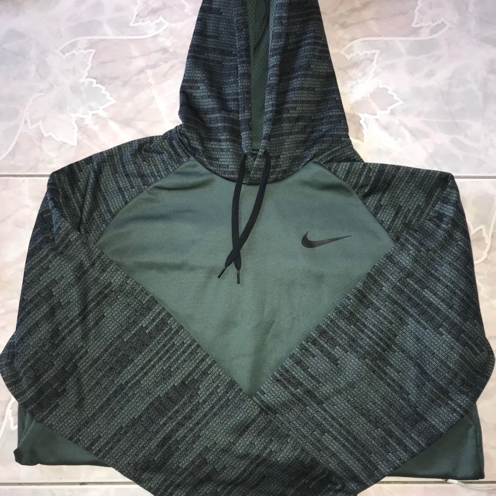 Nike Forest Green Dri-Fit Hoodie